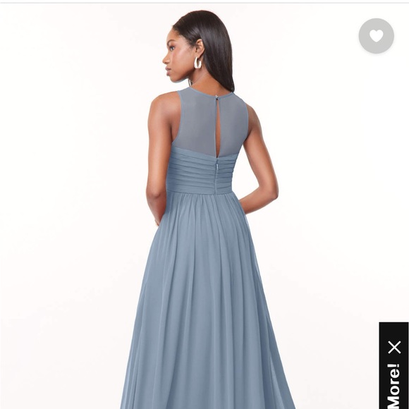 Dusty Blue Dress - Picture 7 of 7